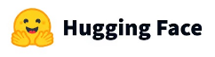 Hugging face logo in color.